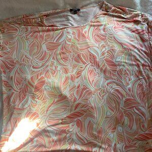 A.U.W Women's 3X Short Sleeve Blouse